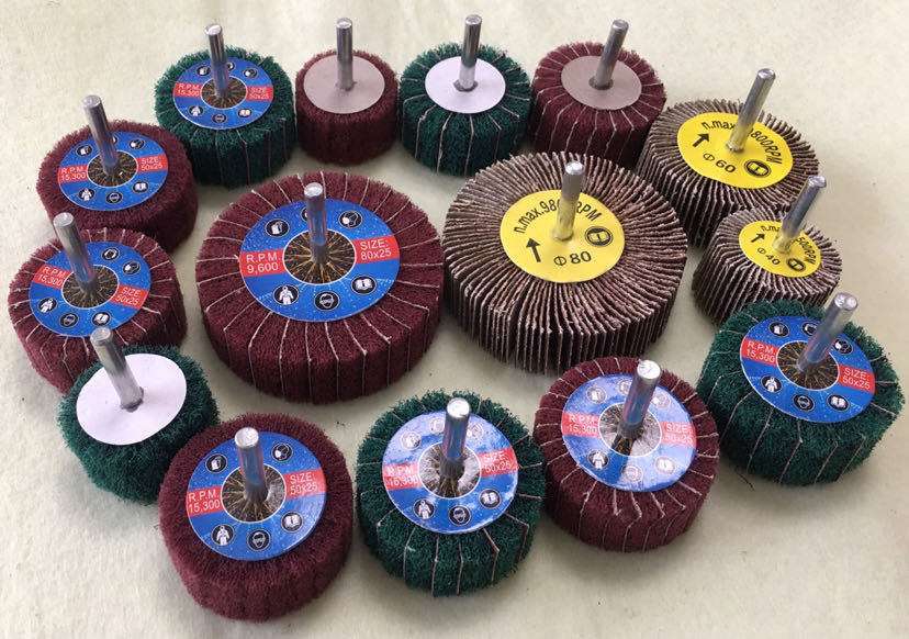 Scouring Pad Shutter Wheels with Handle/shank/shaft Buy Scouring Pads